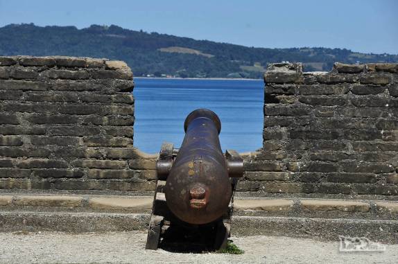 Forte San Antonio, em Ancud, um dos últimos bastiões espanhóis na América (norte da ilha de Chiloé, no sul do Chile)
